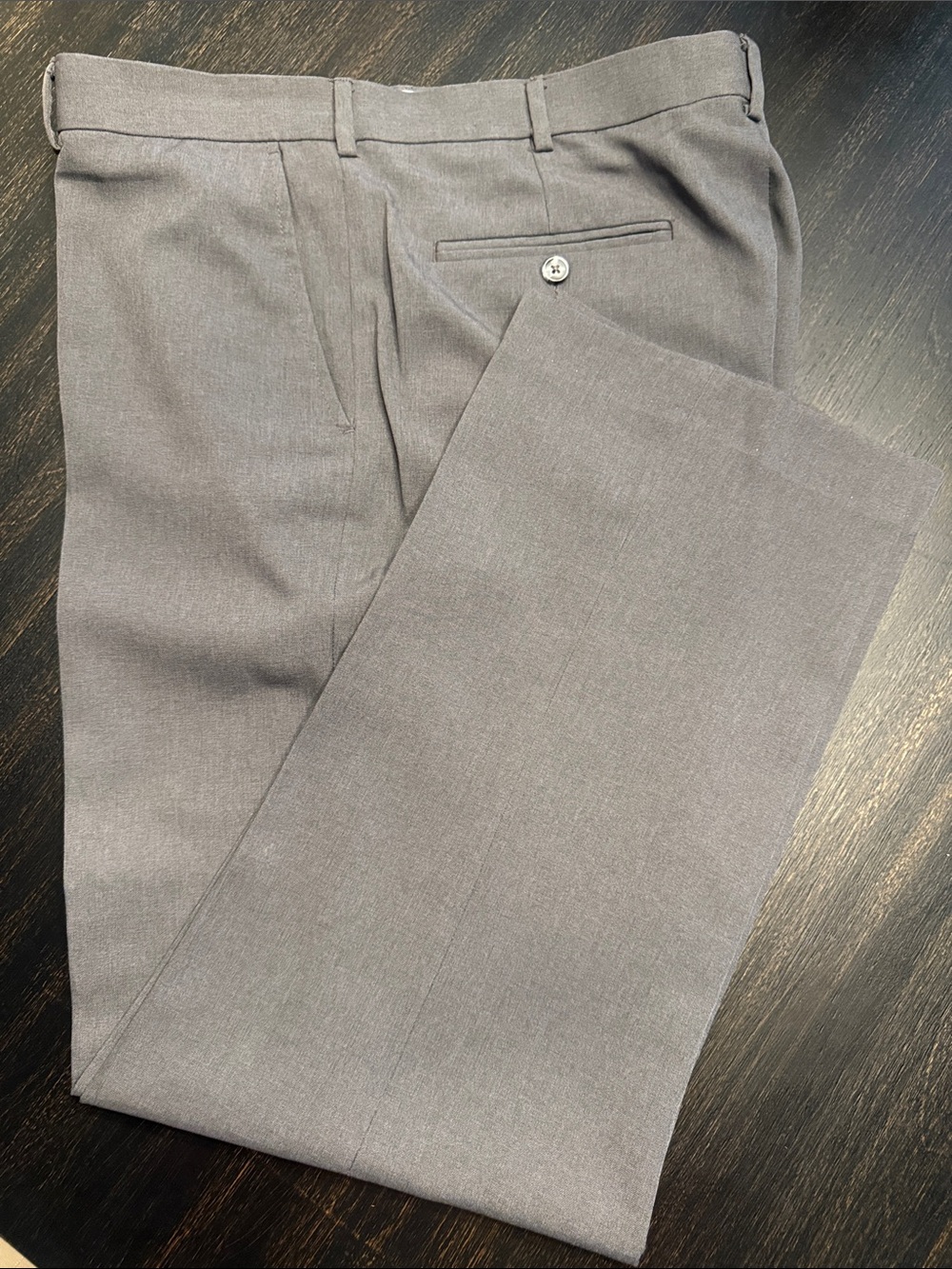 David Taylor Gray Dress slacks 038
